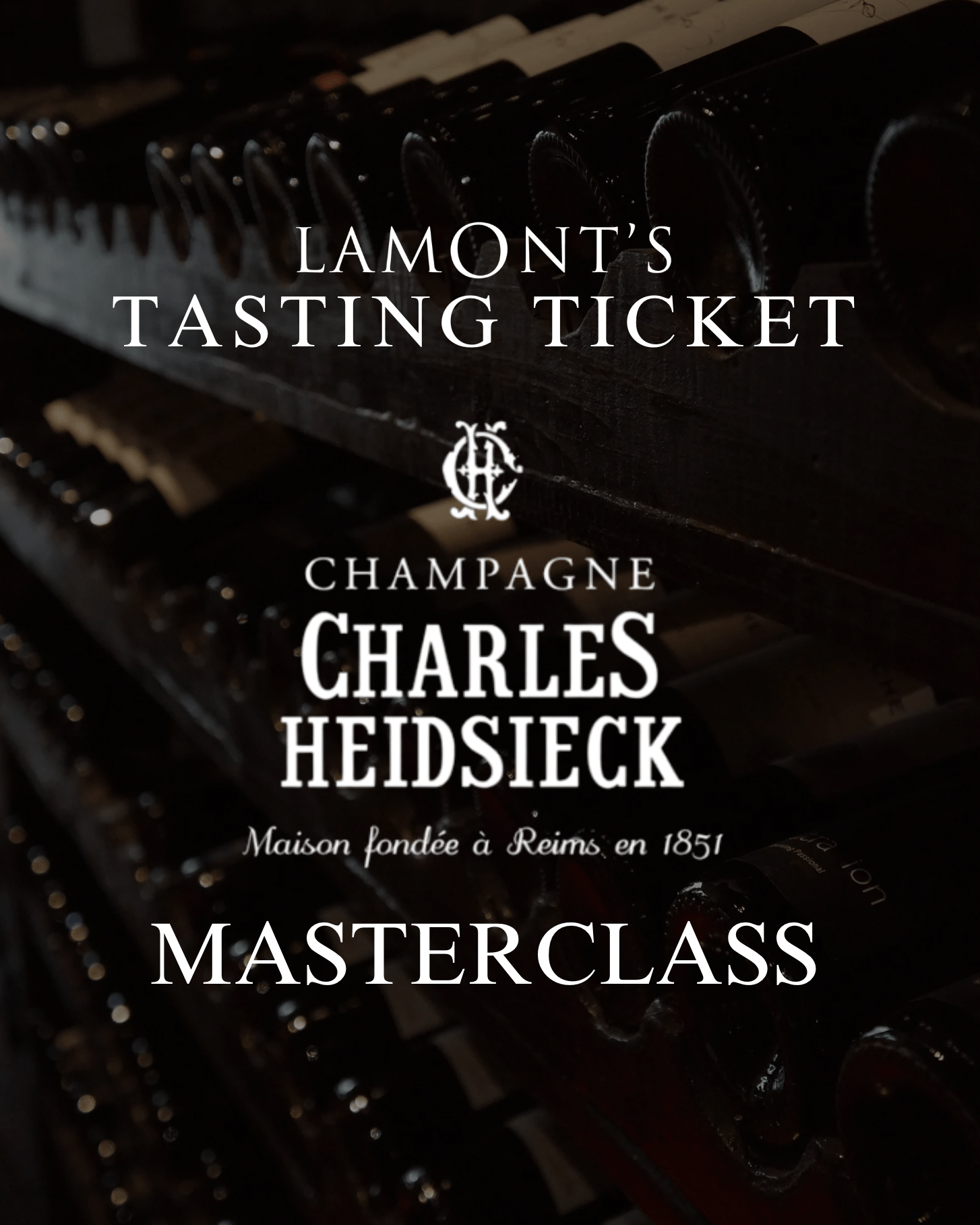 Charles Heidsieck 'The Soul of Charles' Masterclass