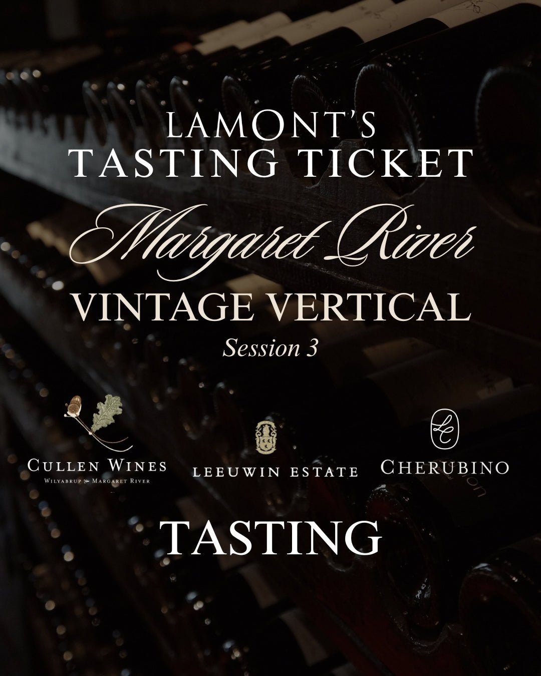 Margaret River Series 3: Cullen, Leeuwin, Cherubino | Sat Jan 31