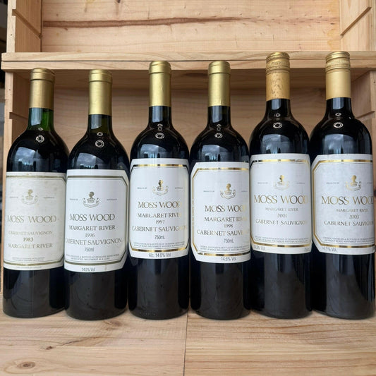 Moss Wood Cabernet Vintage Vertical - 1983 | 1996 | 1997 | 1998 | 2001 | 2003