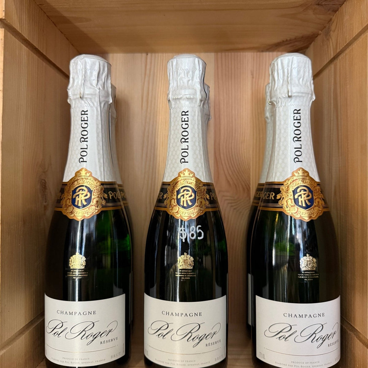 NV Pol Roger Brut Reserve Champagne (375ml Half Bottle) – Champagne