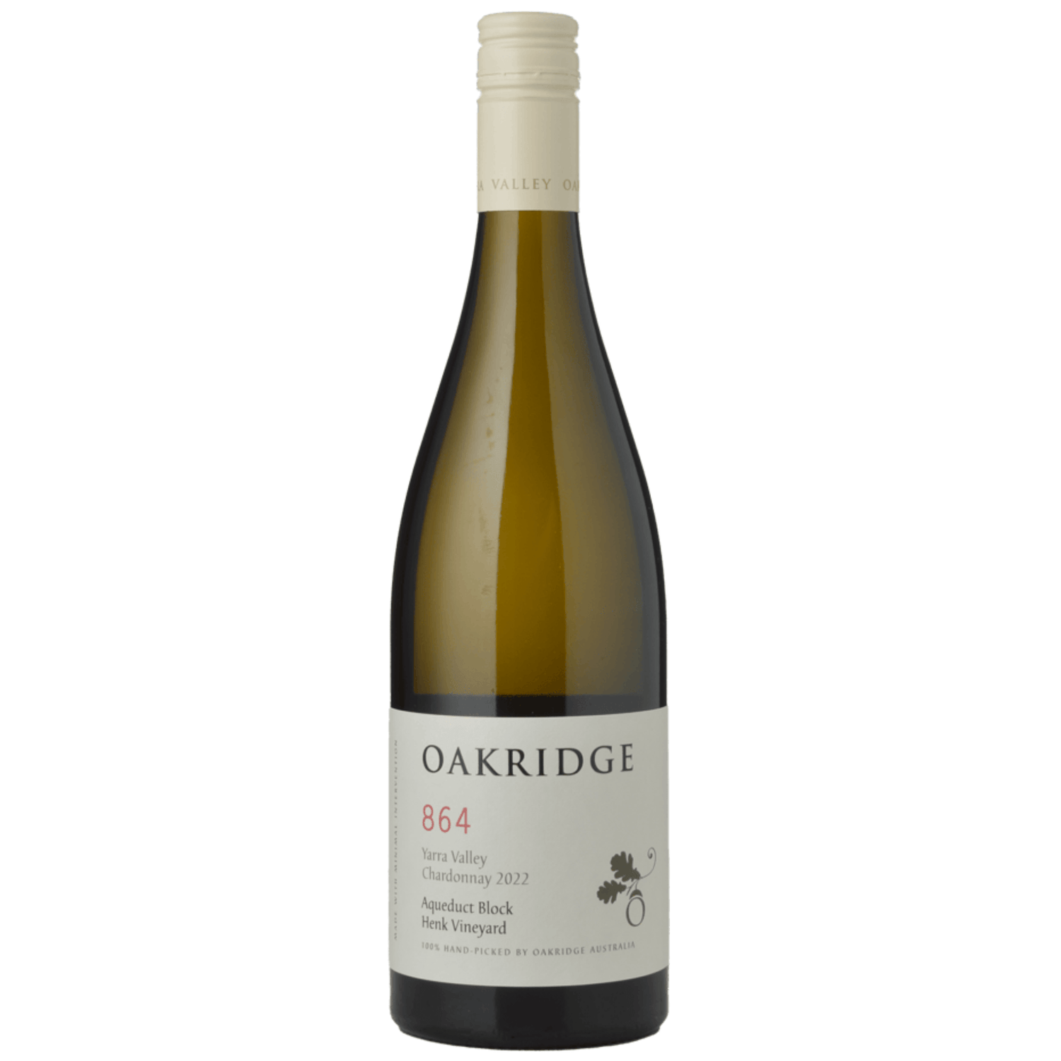Oakridge 864 Henk Aqueduct Block Chardonnay 2022 – Yarra Valley