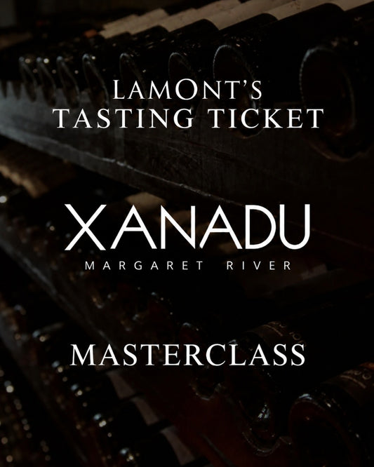 Xanadu Masterclass tasting ticket, Lamont's Cottesloe